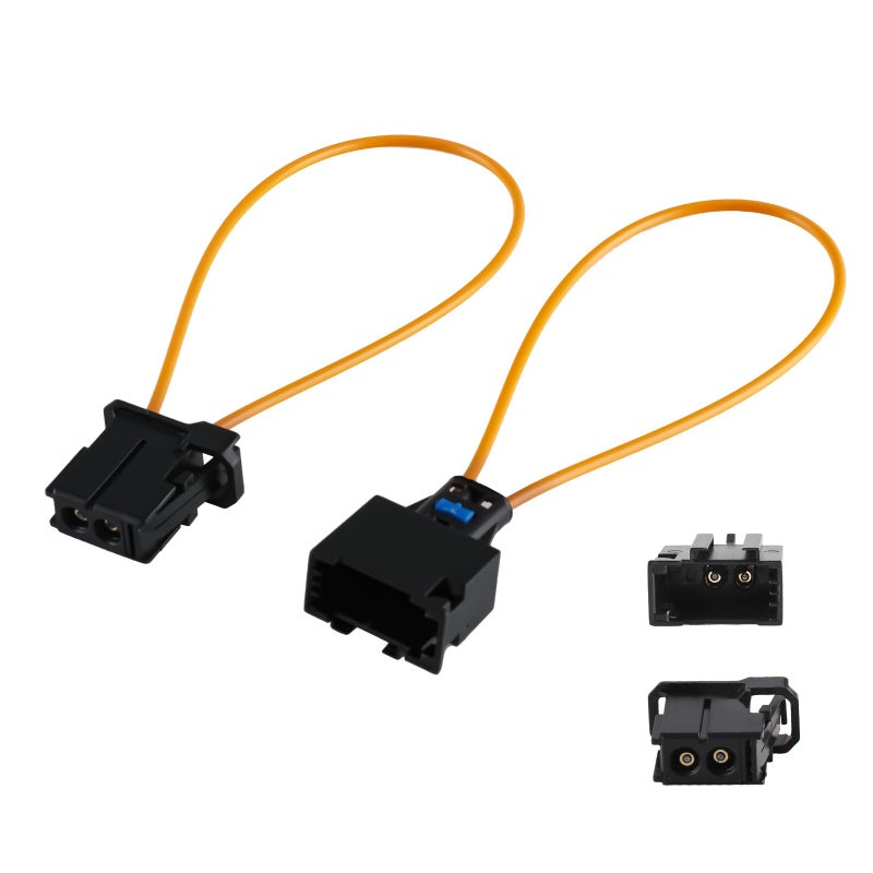 kithing Velidy 2 PCS Fiber Most Optical Optic Loop Bypass Male Female Adapter for Benz Audi Mercedes BMW VW Porsche - Image 1